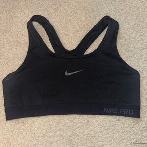 Nike Dri-FIT Black Sports Bra